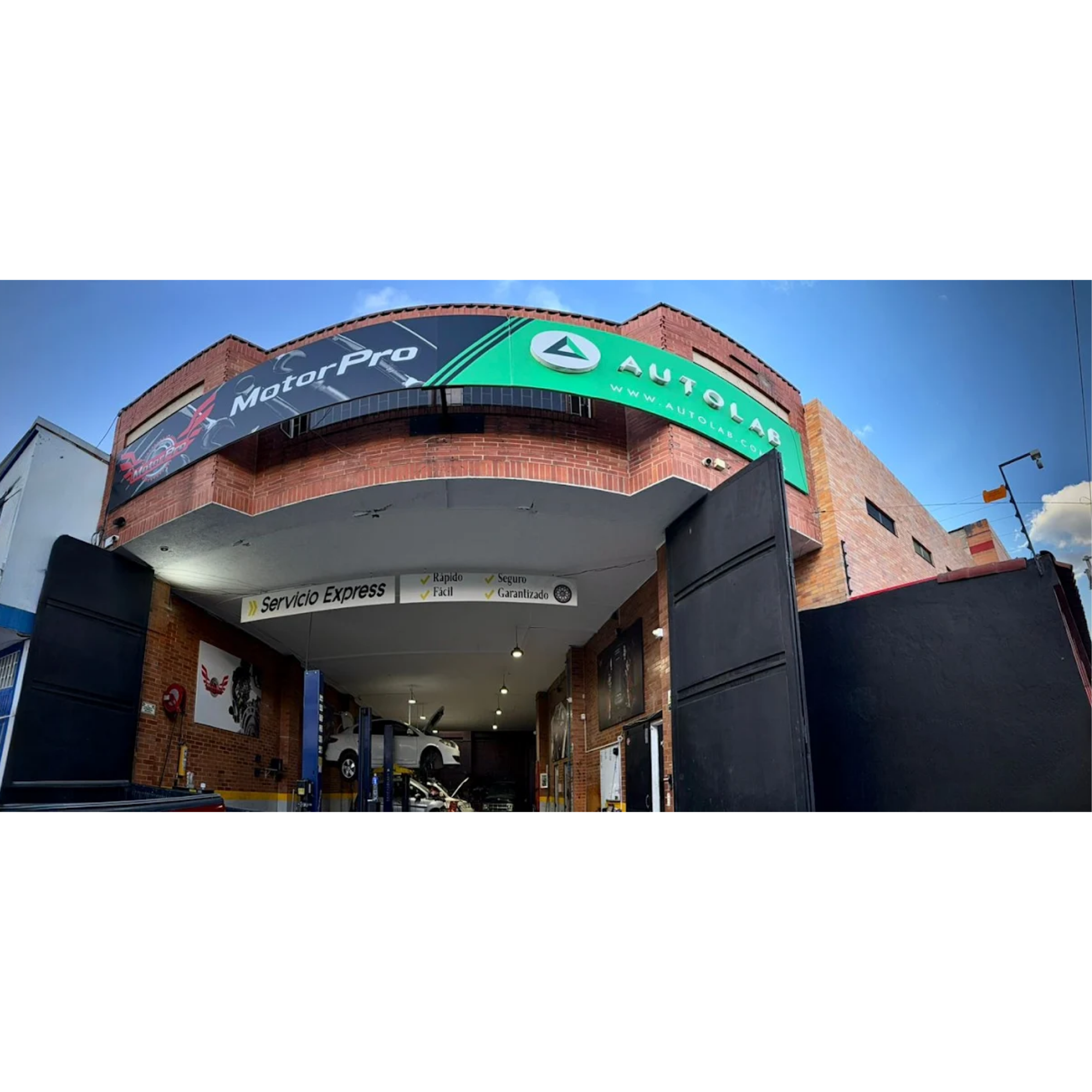 Fachada de MotorPro, taller aliado RedMotor
